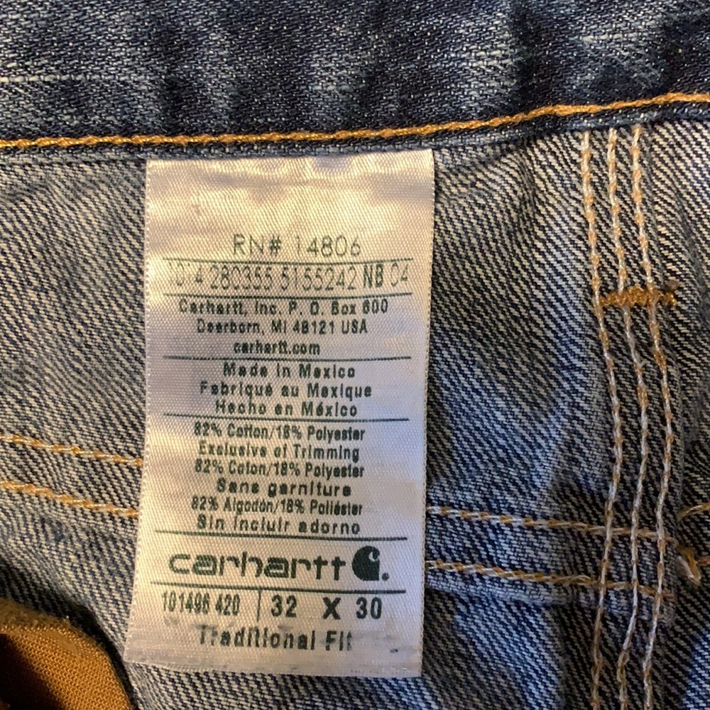 Carhartt jeans 32x30 - Picture 3 of 4